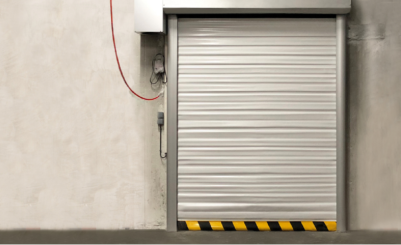 High-speed door for cold storage up to -30º