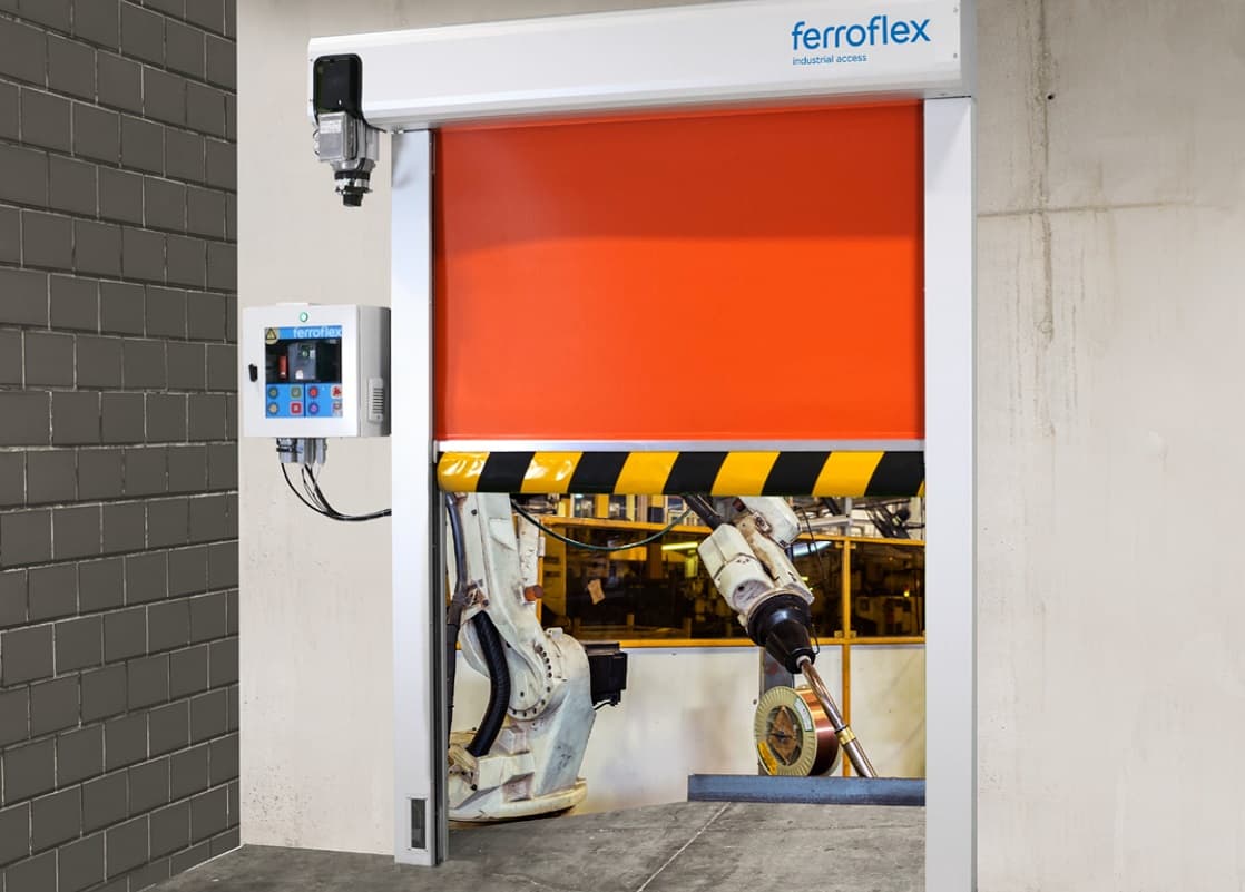 La seguridad de las puertas rapidas ferroflex