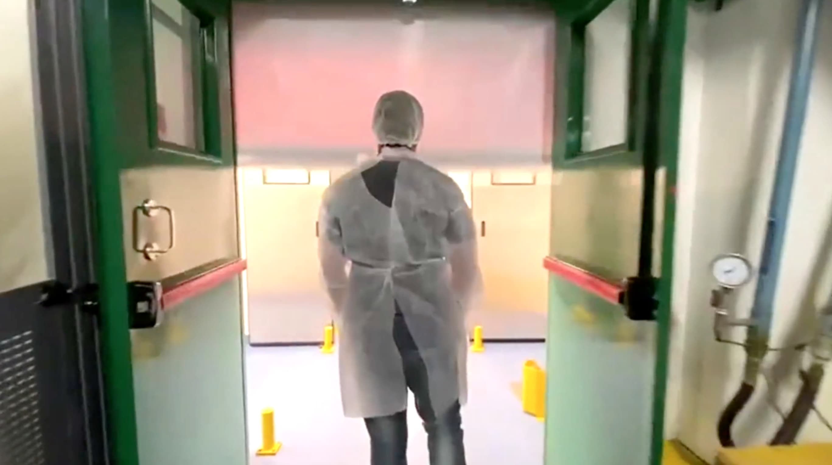 portes rapides installées dans un laboratoire en argentine