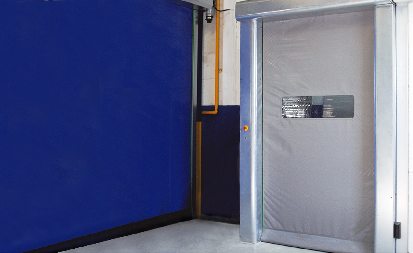 high-speed roll-up doors for clean rooms